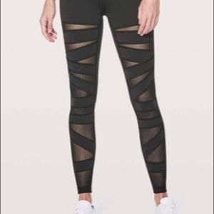 Lululemon wunder under tech mesh size 6